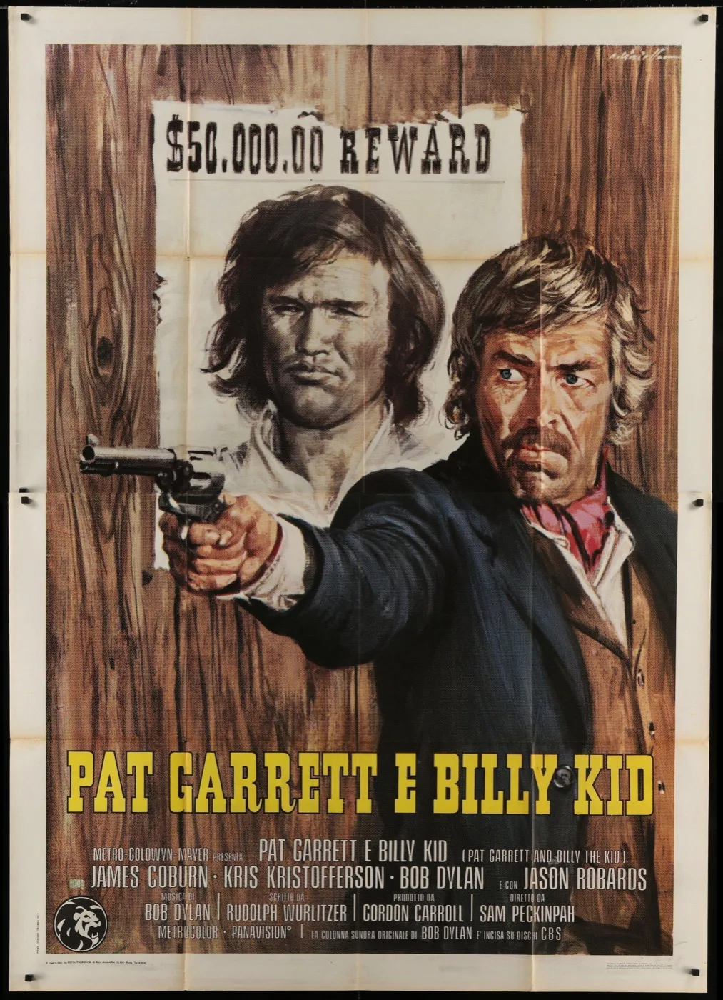 Poster for Pat Garrett and Billy the Kid