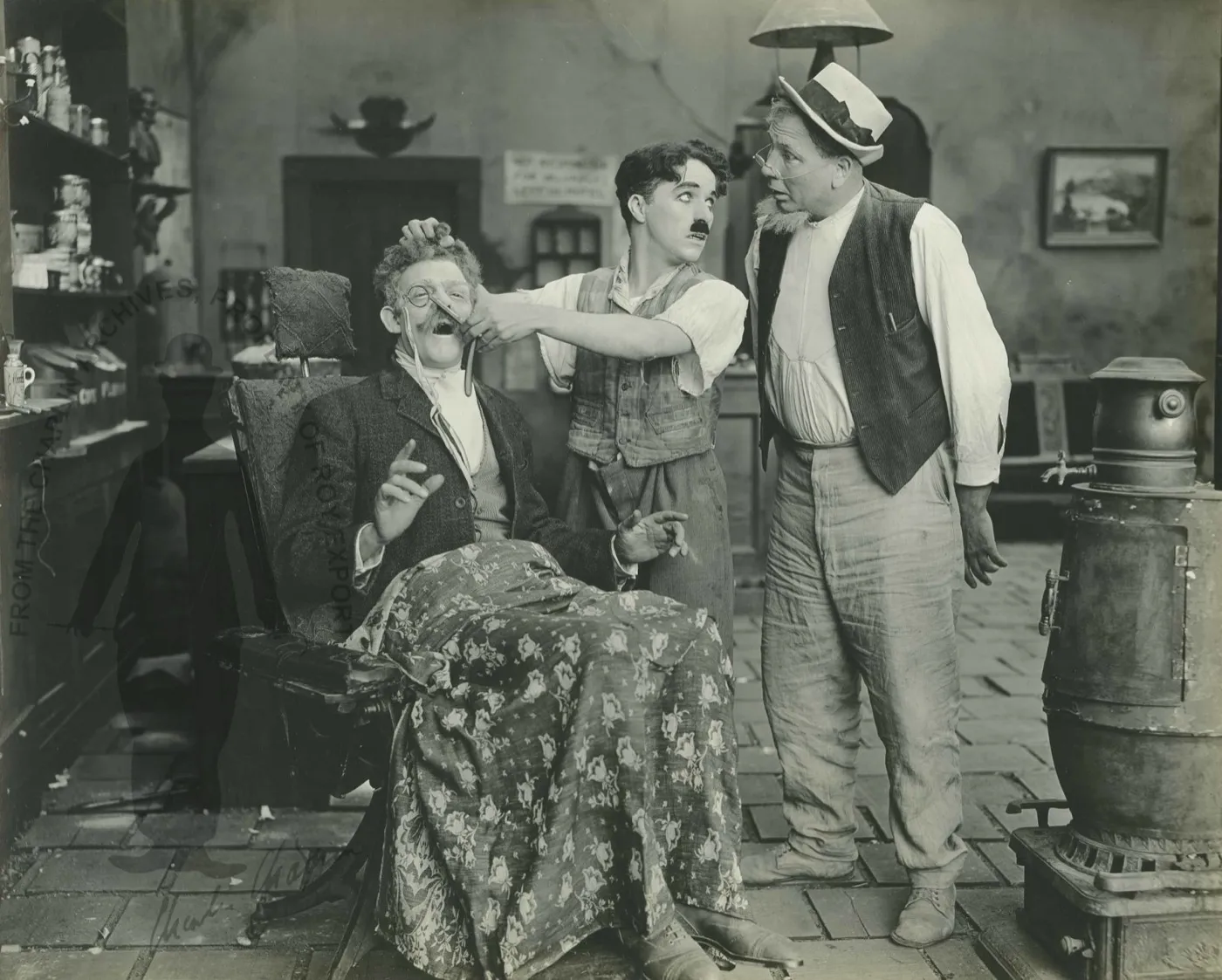Poster for Buster vs. Charlie (1916-1924)