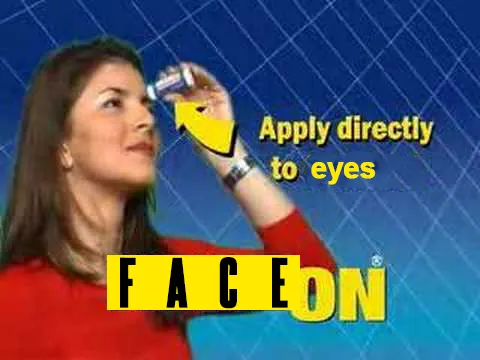 Poster for FACE/ON: Cinematic Experiments on the Face Shorts Program